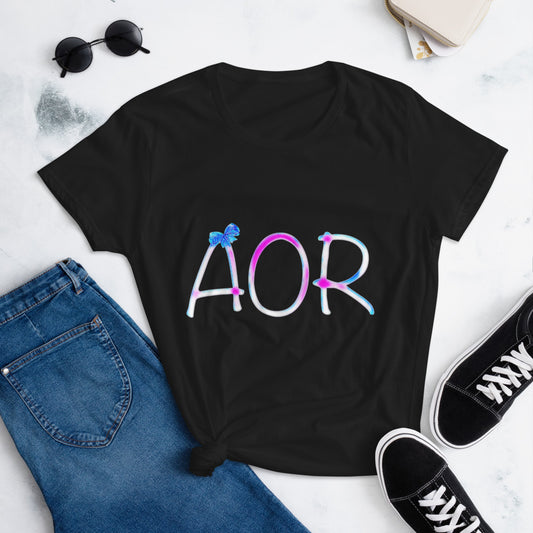 Bow for the queen AOR Women's short sleeve t-shirt