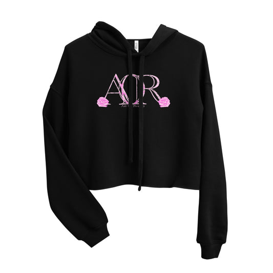 Art of Royalty Crop Hoodie